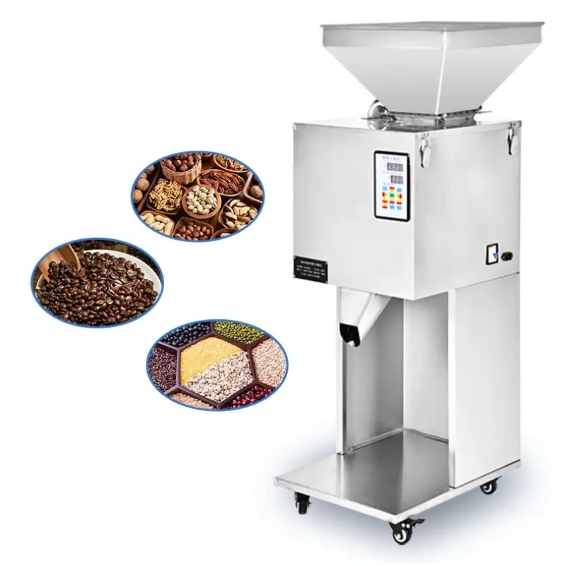 Weighing and Filling Packing Machine for Coffee Bean Granules Powder Nuts Hardware Spices