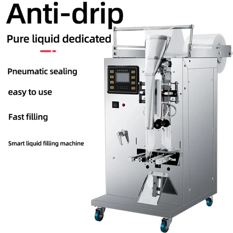 Automatic Juice Sachet Water Filling Packing Machine Pouch Packaging Machines