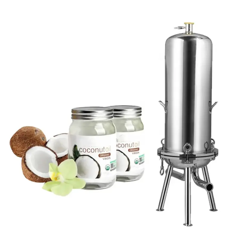 [TS Filter] food grade high quality 10 inch,20 inch,30 inch 304 stainless steel filter housing for coconut oil with good price