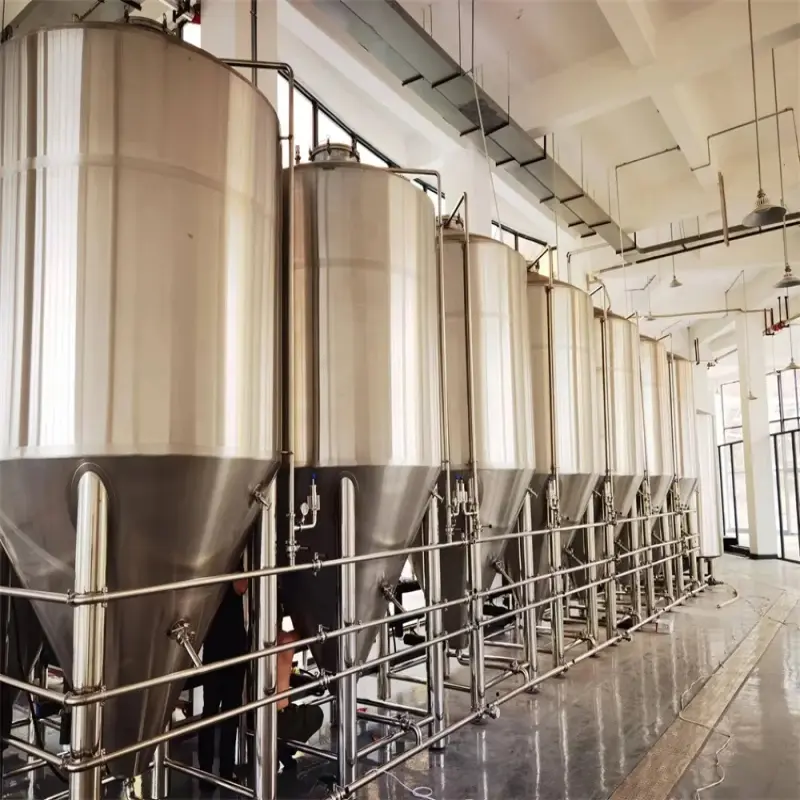 Small Beer Brewery Equipment Automatic Brewing Fermenters Microbrewery for Beer Brewing