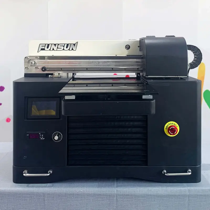 Funsun High Efficiency A3 Size Printing Machine A3 UV Printer UV Flatbed Printer