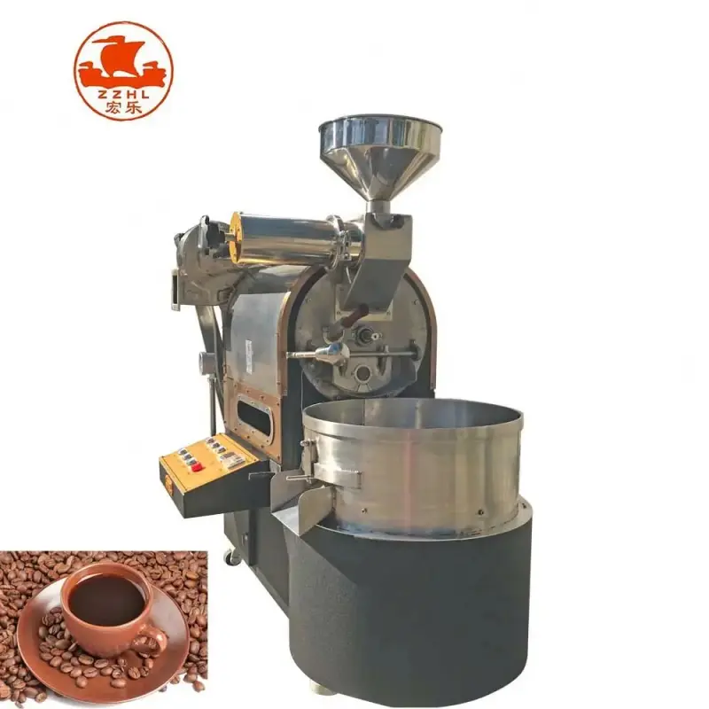 Commercial Automatic Coffee Roasting Machine: 15 Kg Capacity