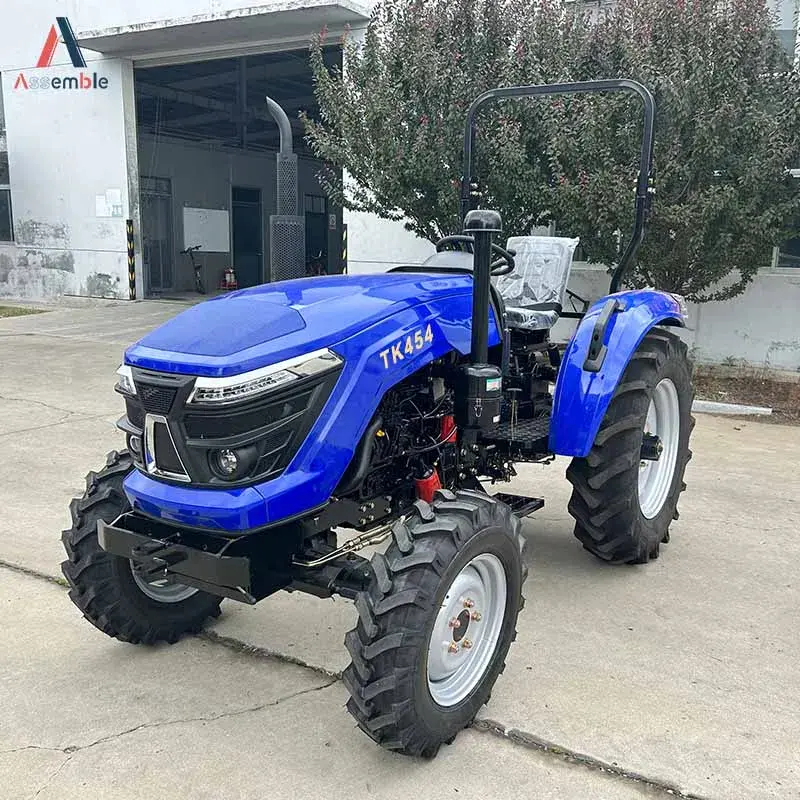 Agricultural Agricol 4-Wheel Farmer Micro Tractor Small Mini 4x4 Compact Farm Tractor, Available in 25HP, 40HP, 45HP, 50HP 4WD Options