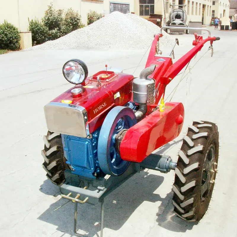 Corn Reaper Small Farm Garden Tractors and Equipment: 25HP Ridger Plough Tiller Walking Tractor