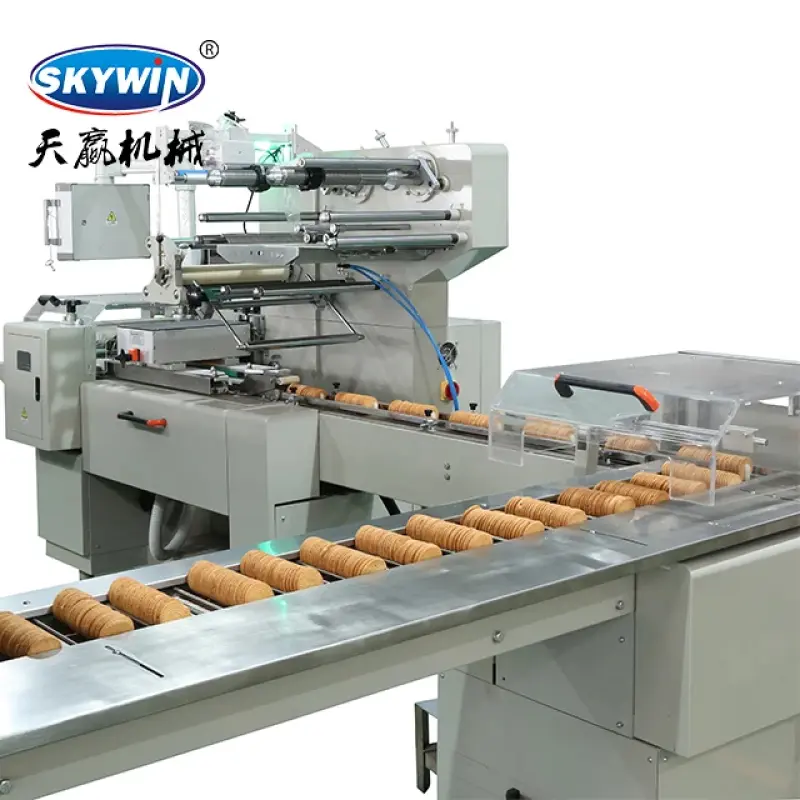 Multi-function Packaging Machines automatic On-edge Packing Machine Plastic Packaging Plastic Bag Production Line Fully Auto 600