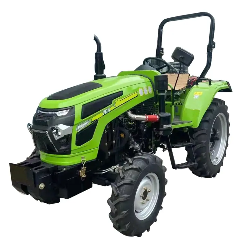 Farming Ploughing Equipment Agricultural Tractors Mini 4x4 Garden Farm Tractor 4WD Small 4-Wheel Tractors