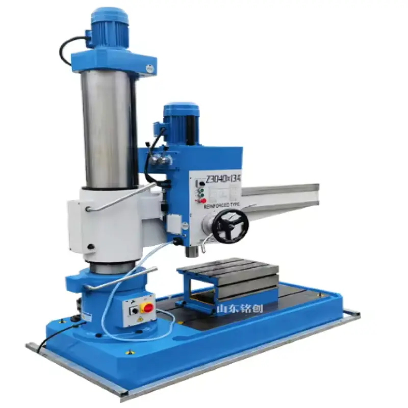 Dual column rocker arm drill automatic cutting, drilling and tapping multifunctional vertical drilling machine