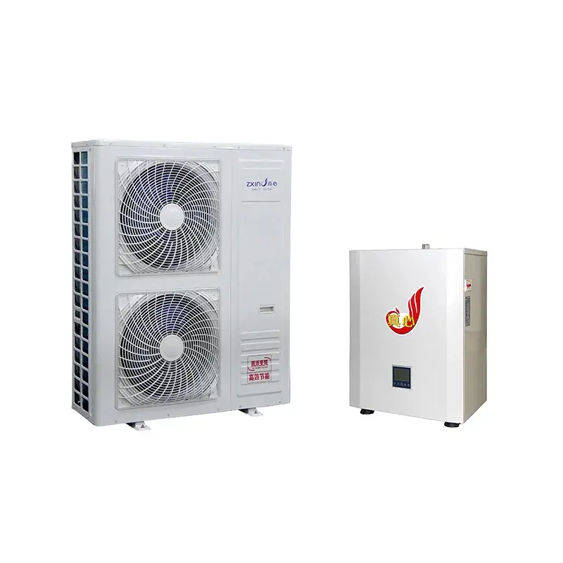 Full DC Inverter Split Air to Water Heat Pump: Heating and Cooling for House Hot Water