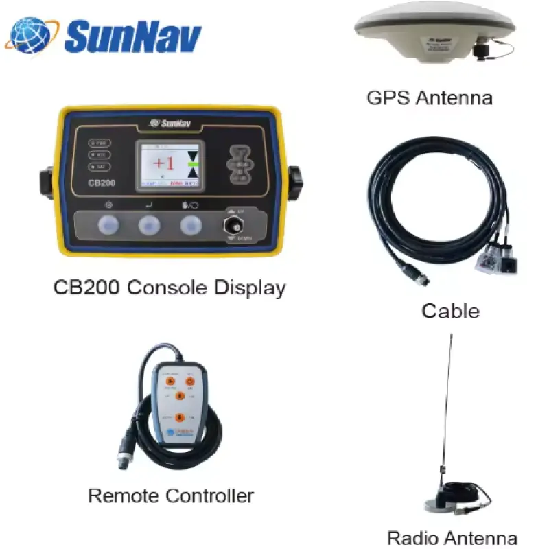SunNav AG200 GNSS Land Leveling System For Agriculture Equipments