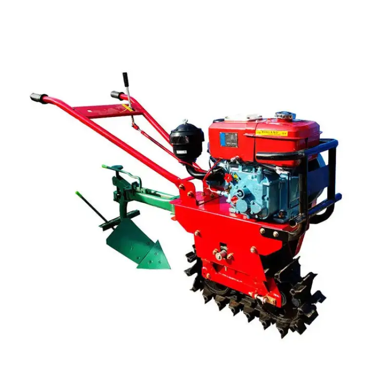 Gasoline Rotary Cultivator Farm Plowing Machine Weeding Soil Tiller