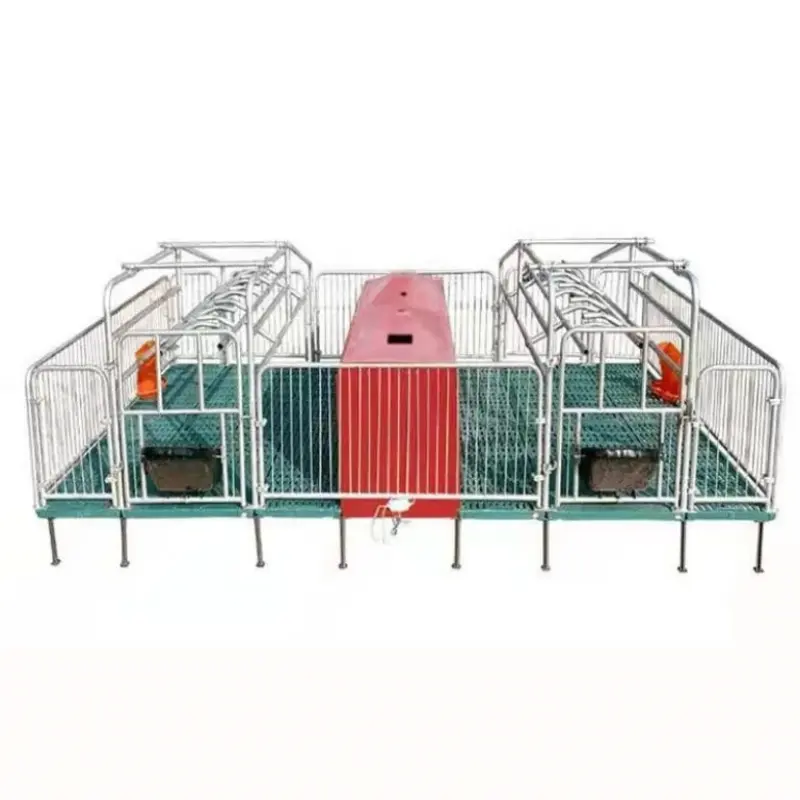 Product Farrowing Crates for Pigs: Galvanized Steel Equipment for Pig Farming for Home Use