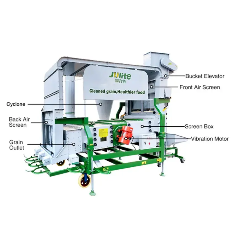 Agriculture Equipment Of  Wheat Bean Maize Seed &amp; Grain Cleaning Processing Machine