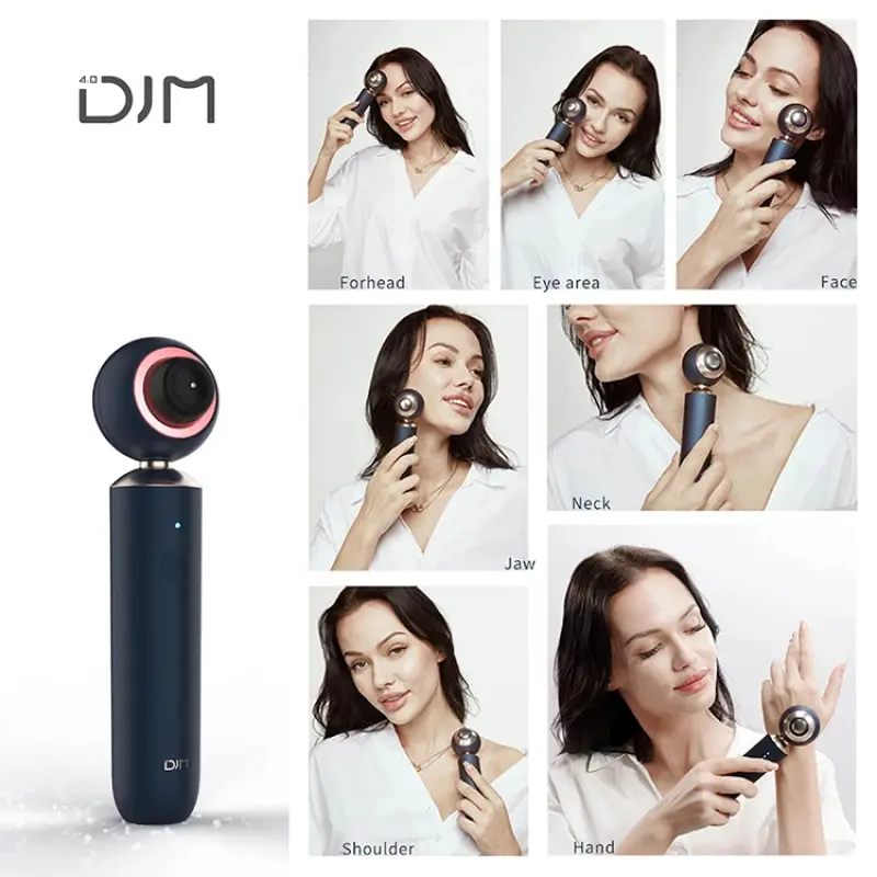 DJM Portable Face Lift Massager Led Heating