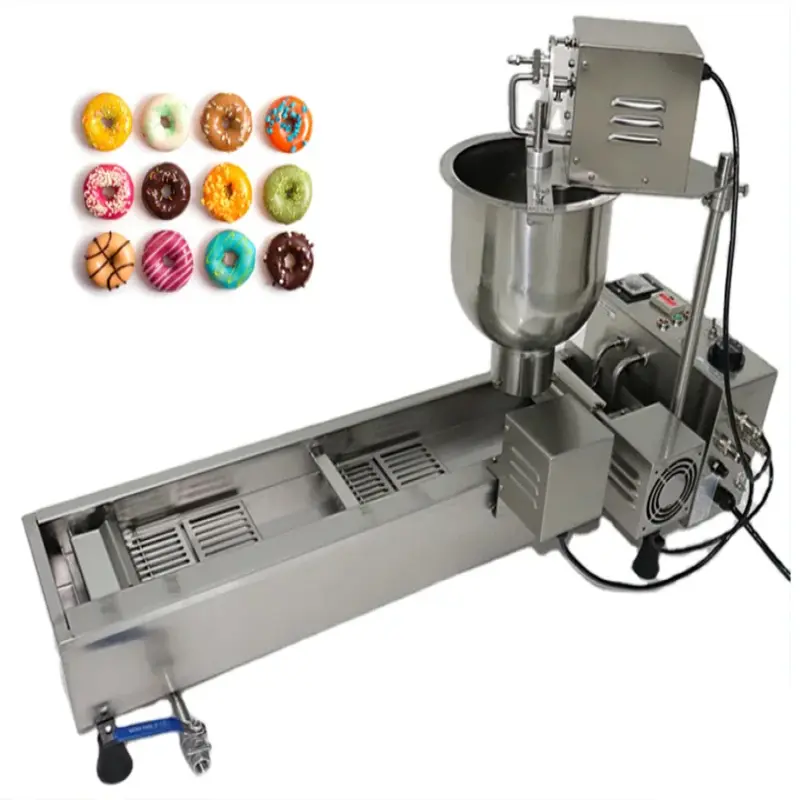 Versatile Machine for Making Donuts, Bagels, and Sweet Bread Rolls