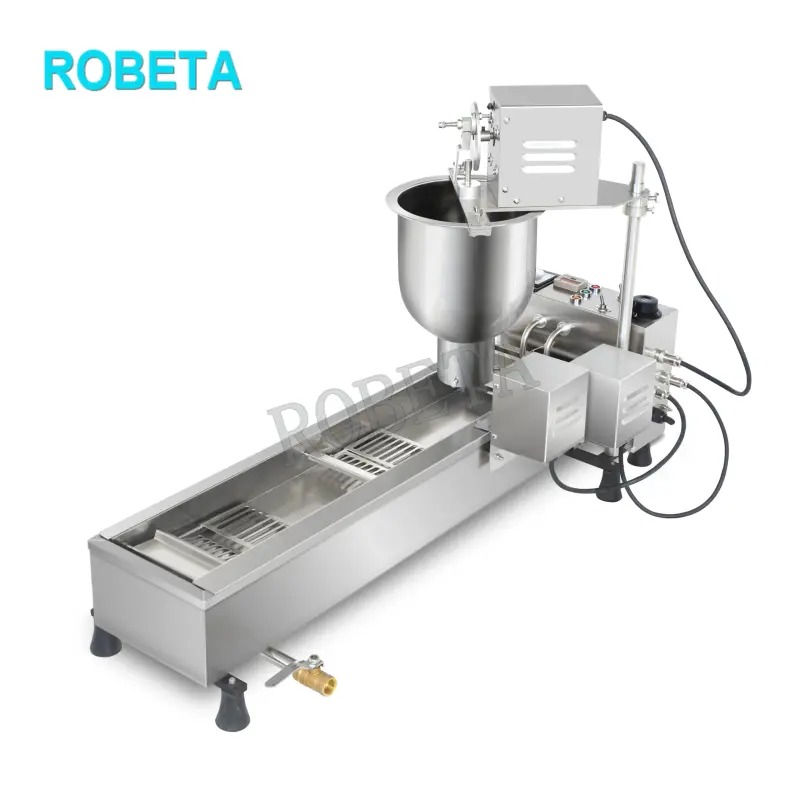 Fully Automatic Small Ball Yeast Donut Production Line with Glazing Machine