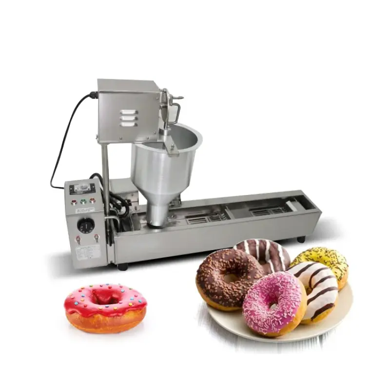 Fully Automatic High-Quality Mini Gas Doughnut Maker Fryer Machine