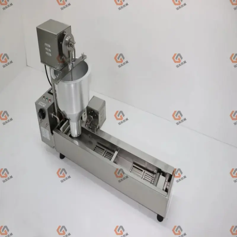 High-Quality Commercial Doughnut Fryer with Chocolate Glazing Option
