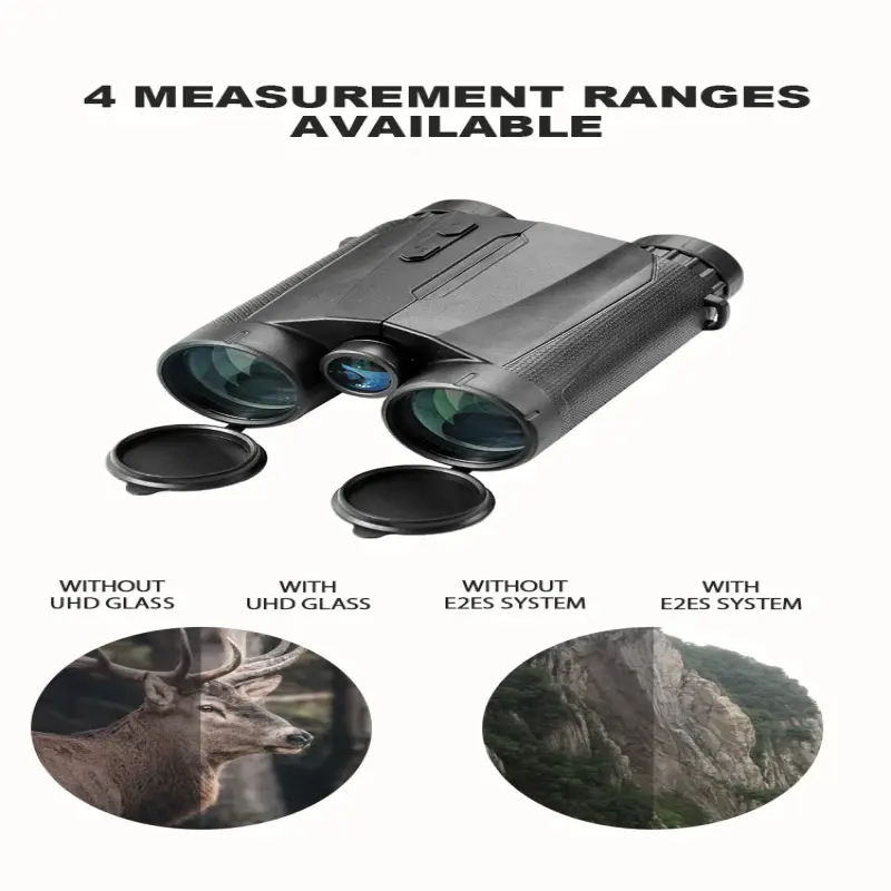 Tristar New 1500m 3500m 8X42  Long Distance Digital Laser Rangfinder  Binocular Telescope Range Finder for Outdoor Hunting