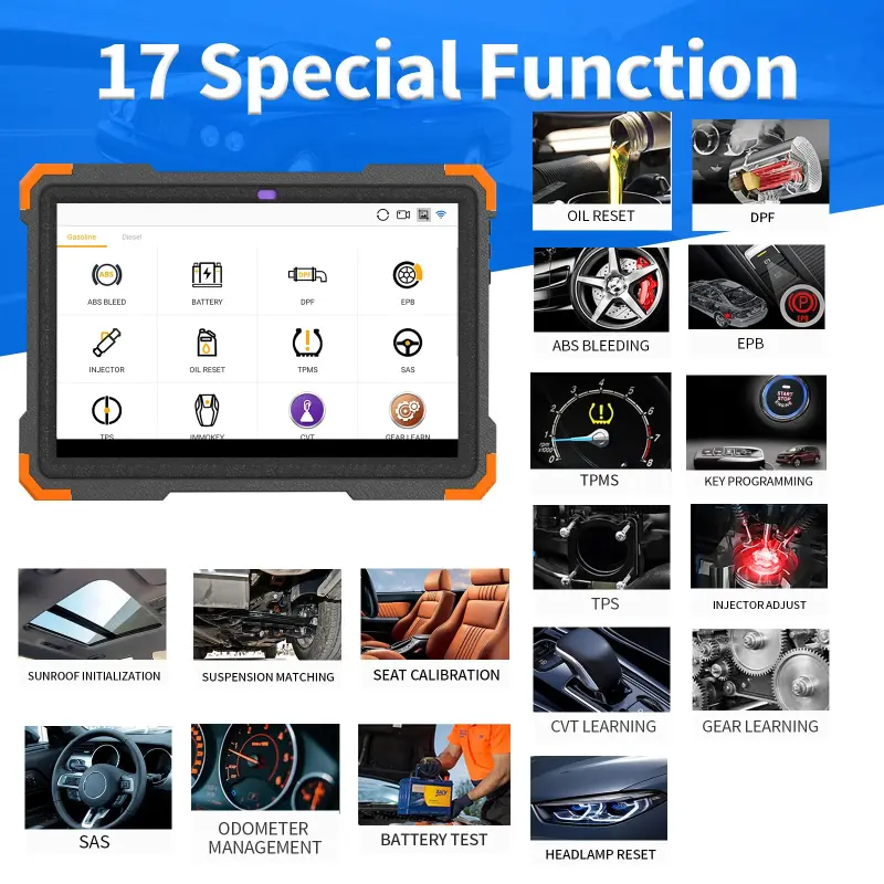 Humzor NexzSYS 366 Supper Full System Car Diagnostic Tool Scanner Key Programming Function 366S
