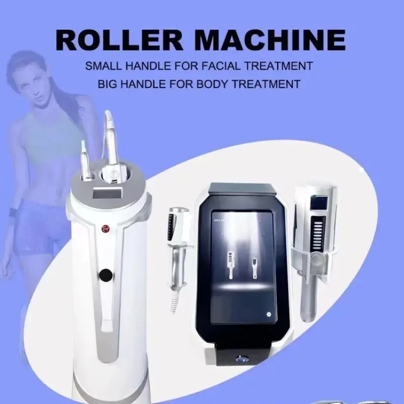 360 Rotating RF Roller Infrared Therapy Beauty Salon Roller Muscle Massage Machine