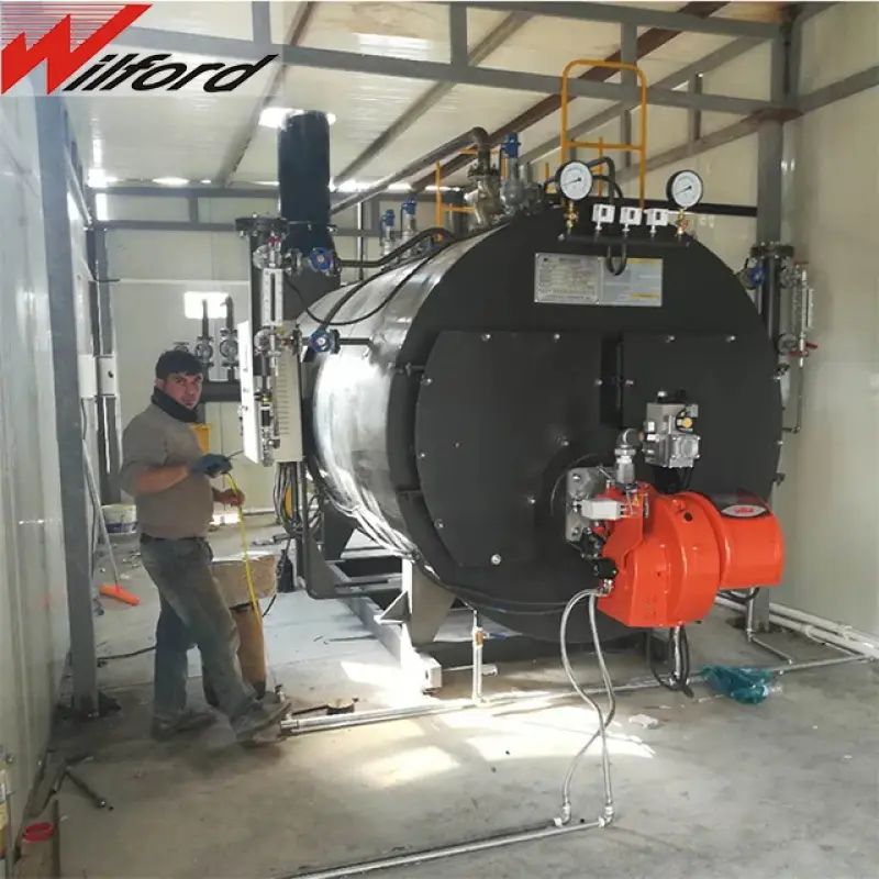 0.5-20 ton per hour Horizontal automatic gas steam boiler equipment