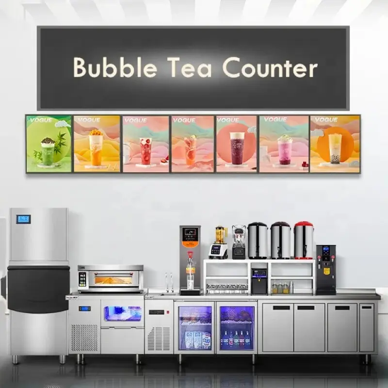 HENGZHI One-Stop Bubble Tea Shop Solution: Equipment, Supplies, and Shop Design