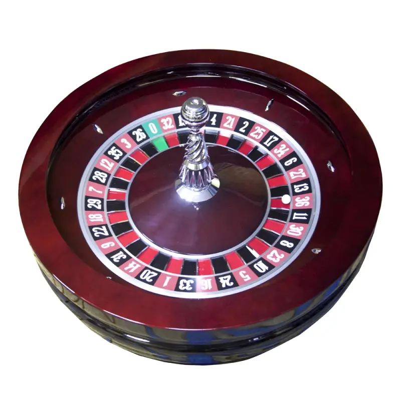 Solid Wood 32-Inch Roulette Table