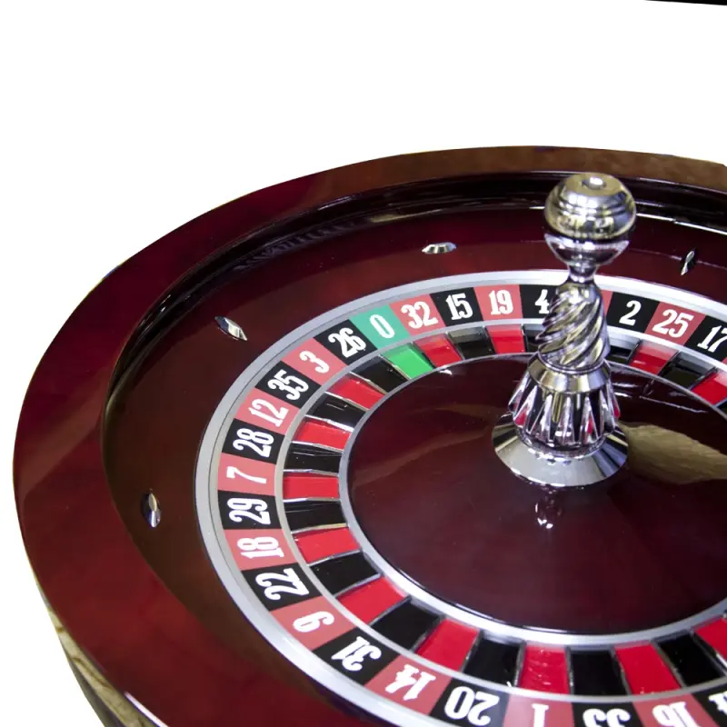 Solid Wood 32-Inch Roulette Table