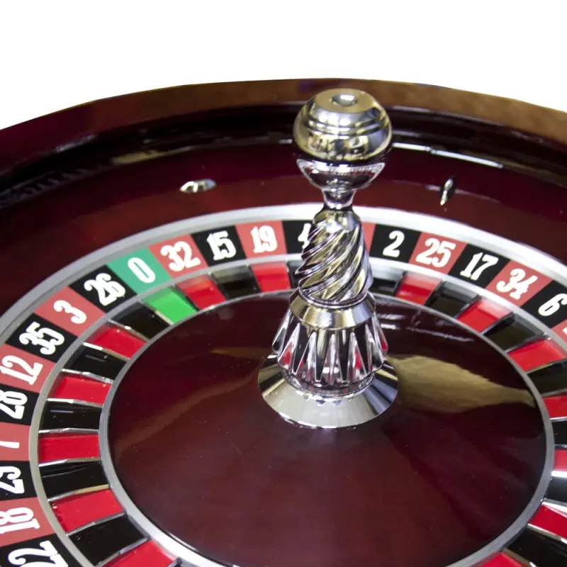 Solid Wood 32-Inch Roulette Table