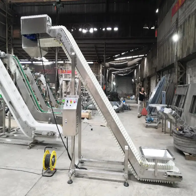 vertical snack machine conveyor material handling equipment parts