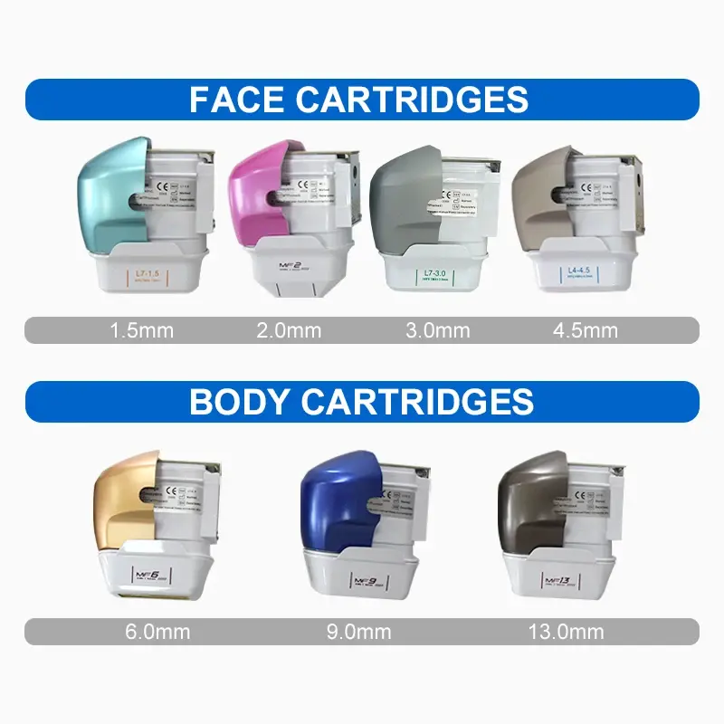 Portable 9D Hifu Vaginal Tightening Machine 12D Facial Y Corporal 4D 7D HIFU Machine With RF Microneedling