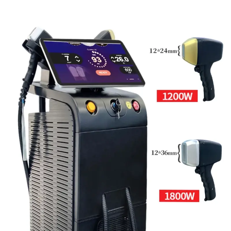 2024 Newest Ice Platinum Titanium 1600W Diode Laser  808 Diode Laser Hair Removal Machine Price