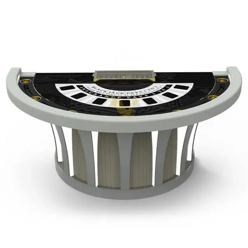 YH 86-Inch Good Quality Poker Table: With LED RGB Lighting