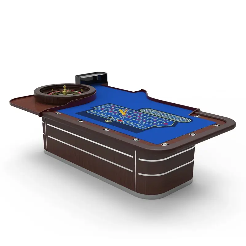 YH Factory Supply Entertainment Product Casino Roulette Tables With Customized Logo