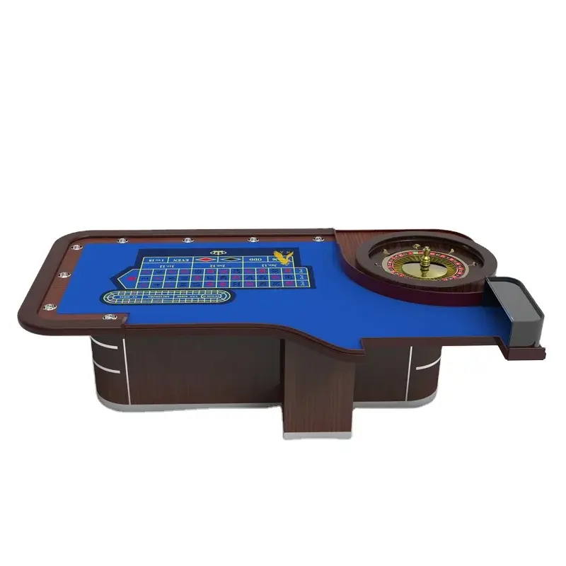 YH Factory Supply Entertainment Product Casino Roulette Tables With Customized Logo