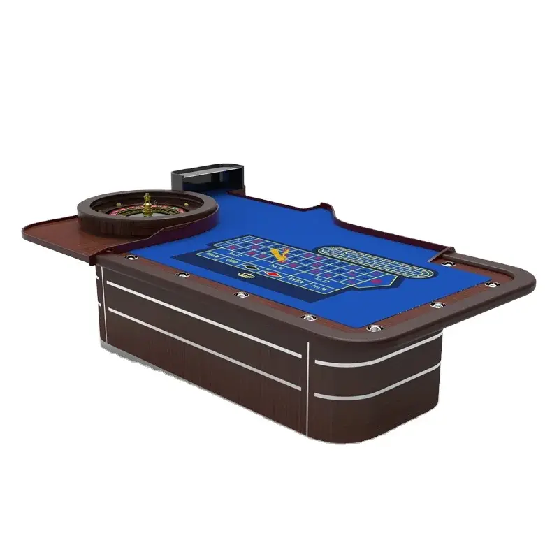 YH Factory Supply Entertainment Product Casino Roulette Tables With Customized Logo