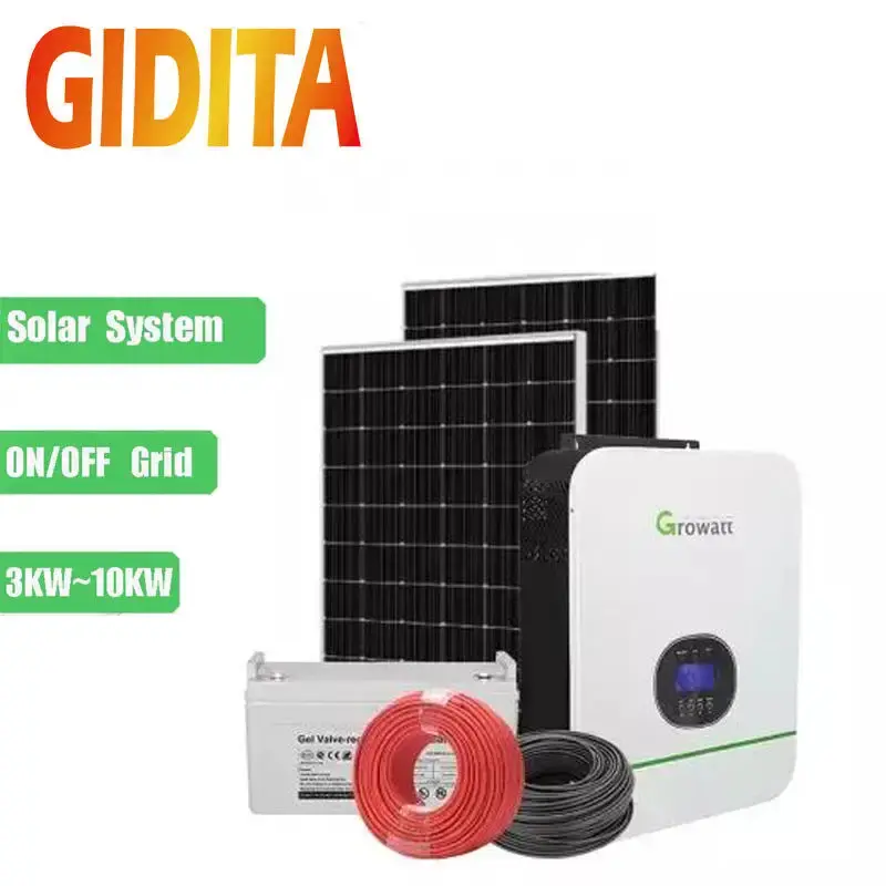 Off-Grid Solar System: 3kW, 5kW, 8kW, 10kW Solar Power System
