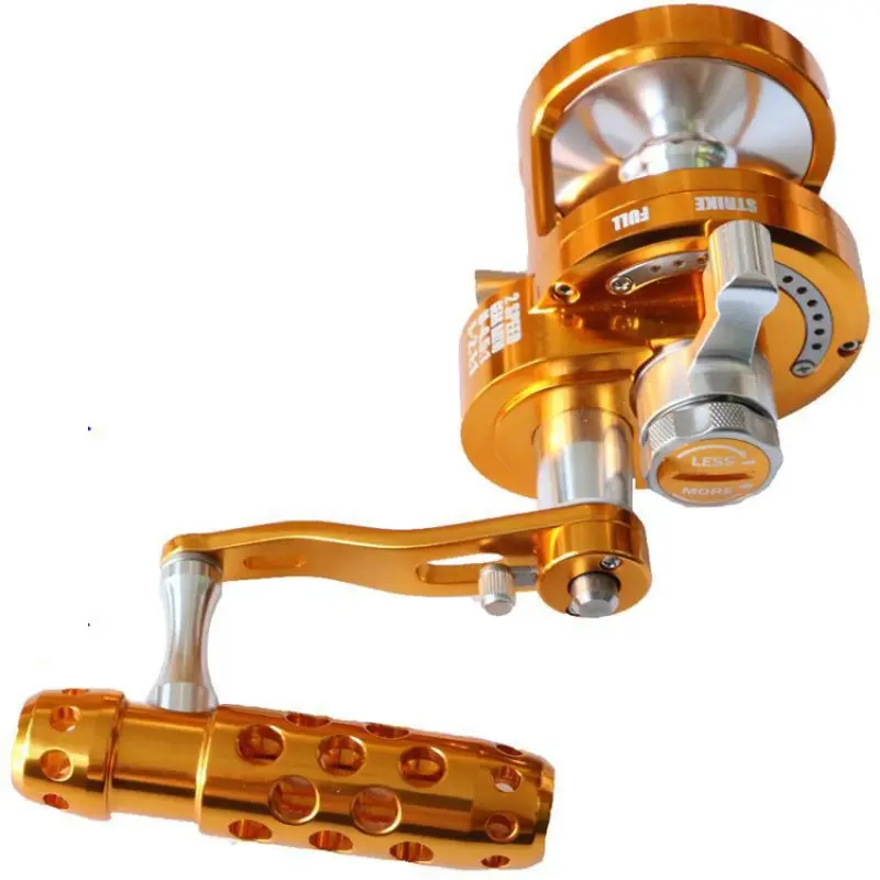 Luxurious Collectors Choice Two speed fishing reel trolling for sea fishing