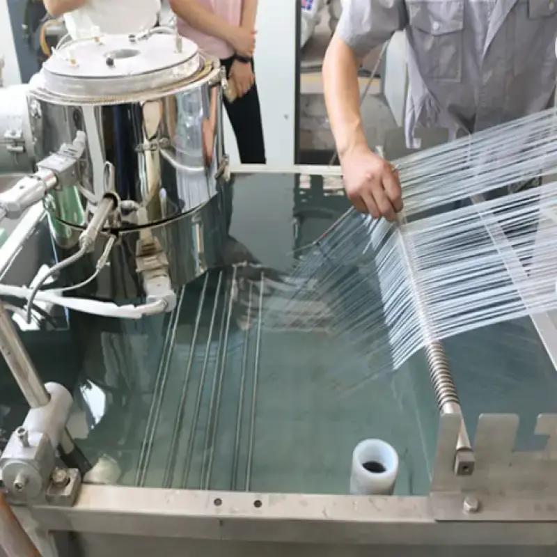 Monofilament raffia tapefilm Yarn Extruder Machine Stretching Extrusion Line