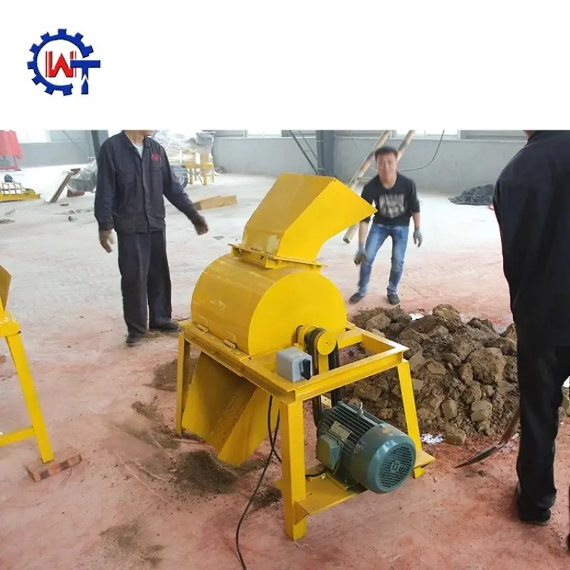 Small Soil Crusher  Mud Crusher Clay Crusher Machine