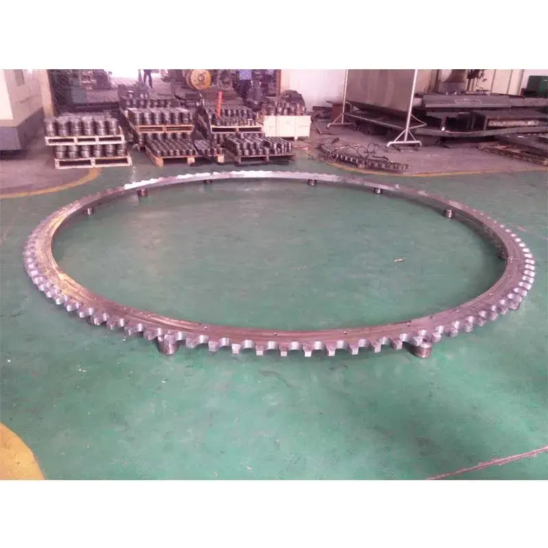 Custom large chain wheel  sprocket mining machine parts 4 segment