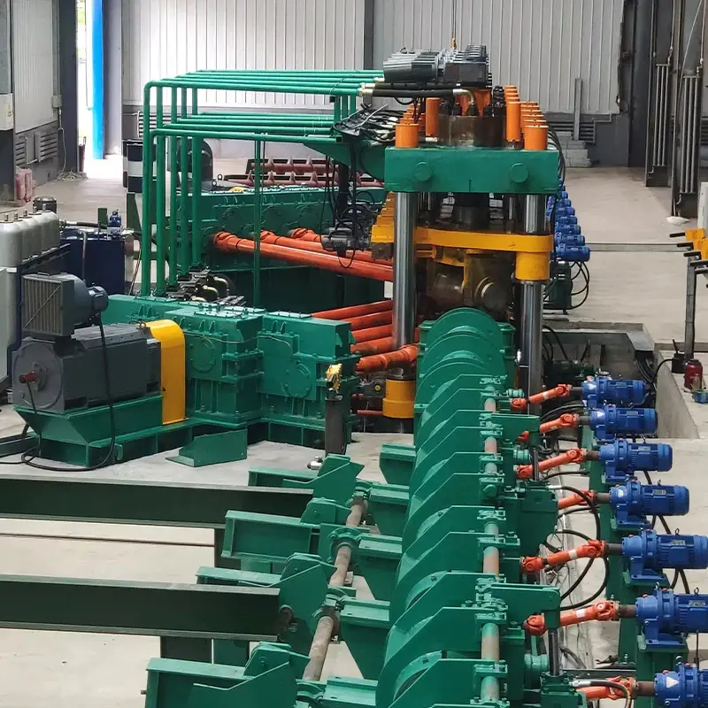 High Performance Automatic Hydraulic Metal Steel Square Tube Cold Roll Forming Machine