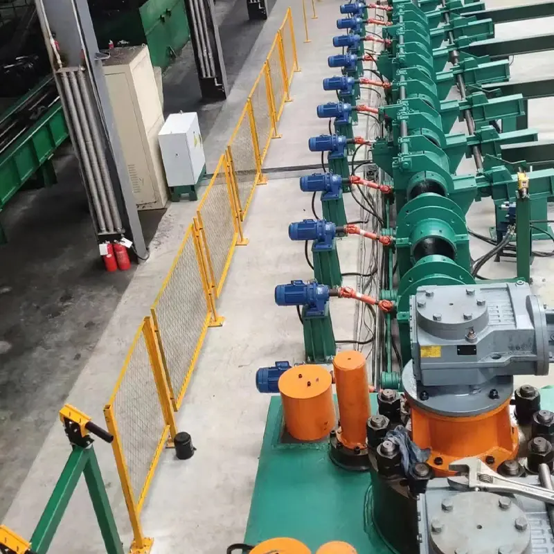 High Performance Automatic Hydraulic Metal Steel Square Tube Cold Roll Forming Machine