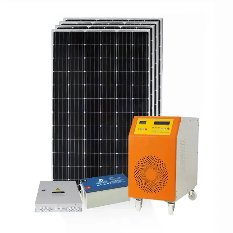 5kW Off-Grid Solar Power System: Solar Panel System 5000W for Home Use