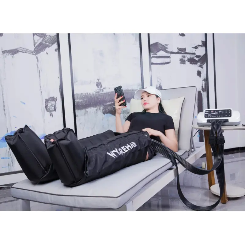 Gym Recovery Massager 8 Chamber Boots System