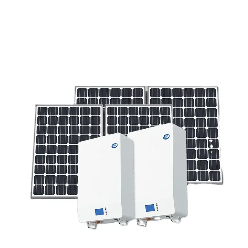 Custom 48V 100Ah, 200Ah Power Wall Lithium-ion Battery: 5kWh, 10kWh LiFePO4 Batteries for Home Storage. Wall-Mounted Power Solar System.
