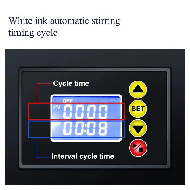 A3 DTF printer L1390 Epson Printhead CMYK+W DTF INK