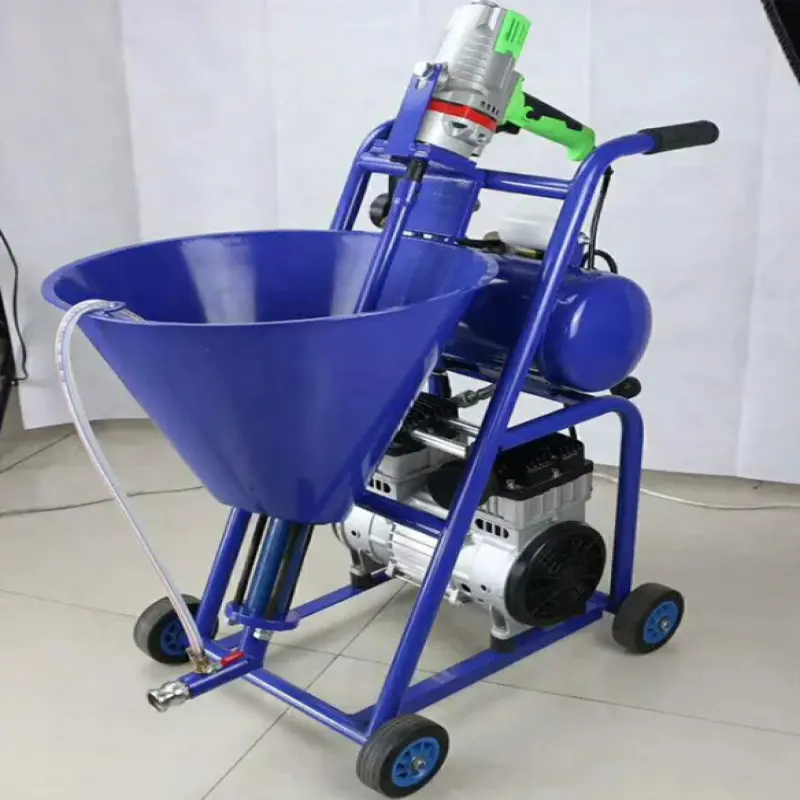 Portable multifunctional waterproof coating powder putty spraying machine