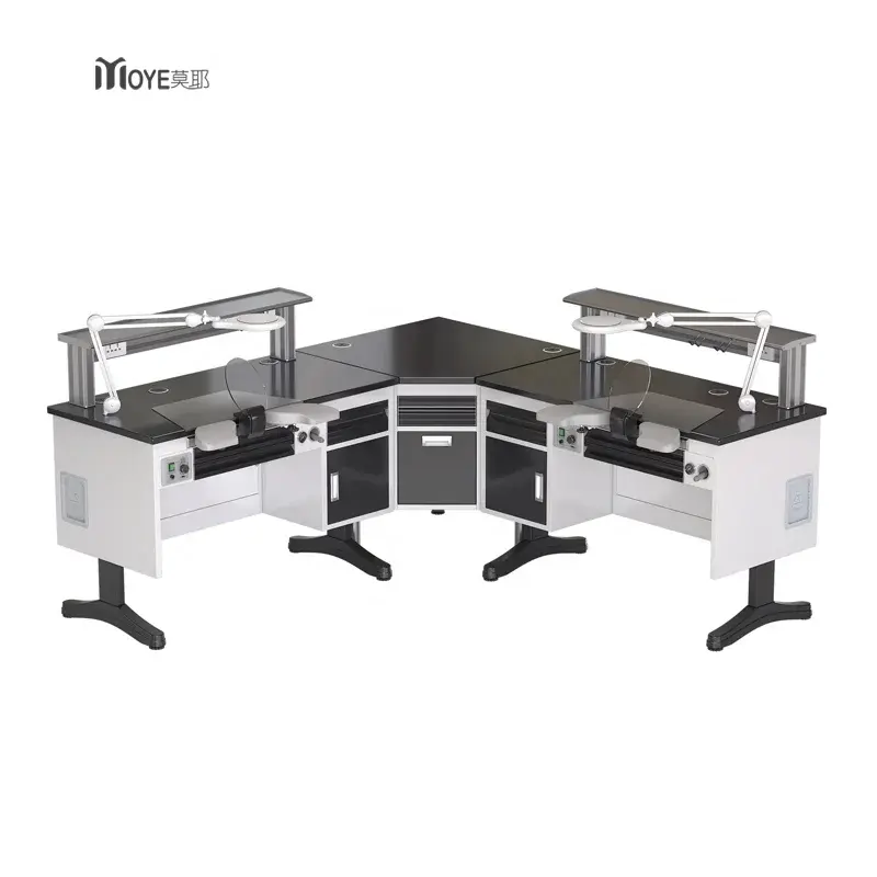 Stainless and Marble Workbench Dental Lab Worktop Dental Workstations