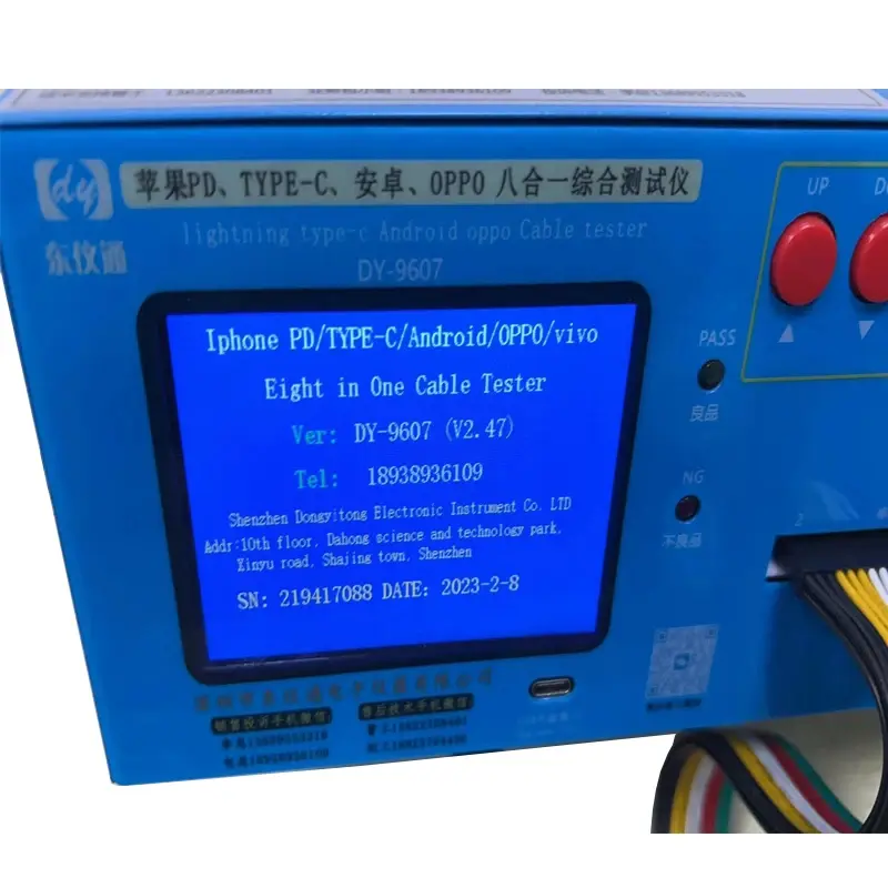 USB cable tester machine data cable testing machine,USB A TYPE C